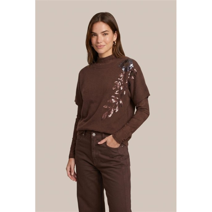 CS The Label Pullover Victoria 26NOC05 Mocha Brown